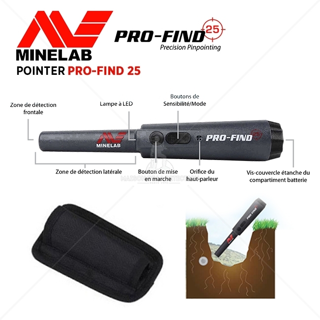 Minelab Pro Find Dedektör 1 Minelab Pro Find Dedektör